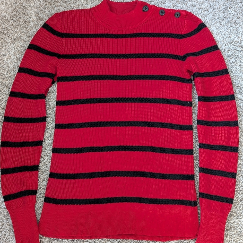 Ralph Lauren Knit Striped Sweater